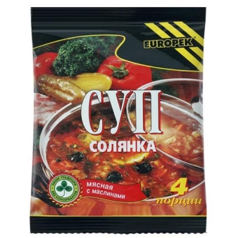 Суп быстрого приготовления Europek Солянка, Europek