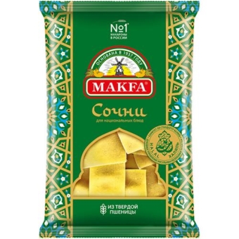 Макаронные изделия Makfa Сочни для национальных блюд, Макфа, 300 г