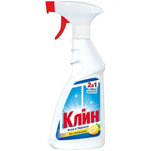 Средство Клин Лимон для мытья окон и зеркал, ЛАБ Индастриз, 500 мл