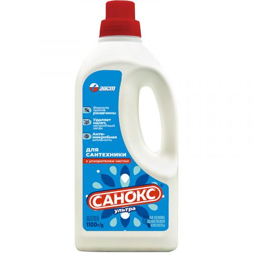 Средство чистящее Санокс Ультра для сантехники, АИСТ, 1100 г