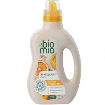 Кондиционер для белья BioMio Bio-Soft Апельсин-Грушевый цвет экологичный, SPLAT, 800 мл