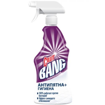 Спрей Cillit Bang Антипятна + Гигиена чистящий универсальный, RECKITT - BENCKISER (HyHo), 750 мл
