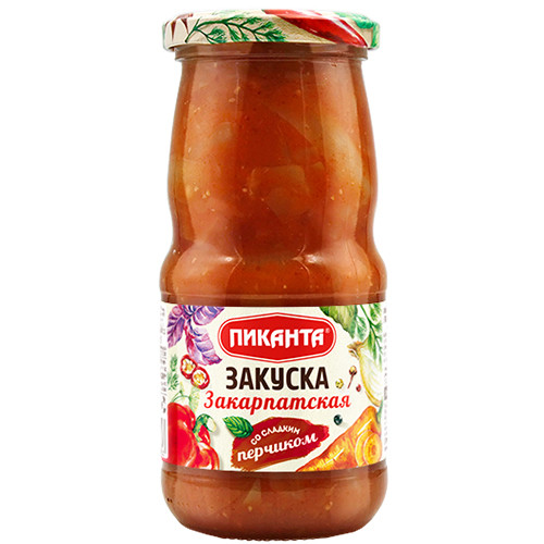Закуска Пиканта Закарпатская, Пиканта, 460 г