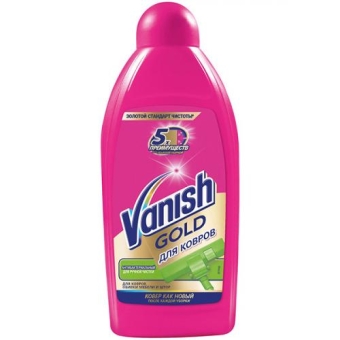 Шампунь антибактериальный Vanish Gold для ручной чистки ковров, Reckitt Benckiser (HyHo), 450 мл