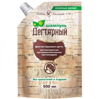 Шампунь Невская косметика Дегтярный для всех типов волос, Невская косметика, 500 мл