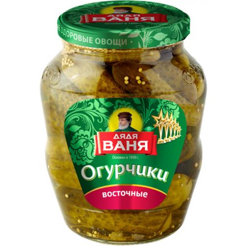 Огурцы Дядя Ваня восточные, Дядя Ваня Трейдинг, 680 г