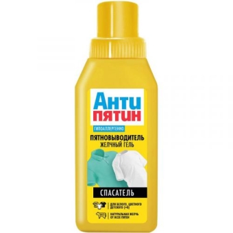Гель-пятновыводитель Антипятин Желчный спасатель от всех пятен, НХК, 250 мл