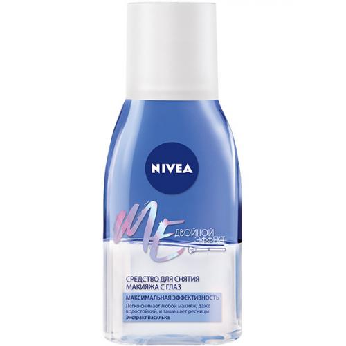 Средство Nivea MakeUp Expert Двойной эффект для снятия макияжа с глаз, Beiersdorf, 125 мл