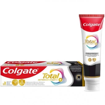 Паста зубная Colgate Total 12 Профессиональная Глубокое очищение, Colgate-Palmolive, 80 г