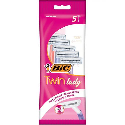 Станок бритвенный Bic Twin Lady одноразовый, BIC, .