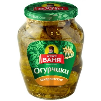 Огурцы Дядя Ваня закарпатские, Дядя Ваня Трейдинг, 680 г