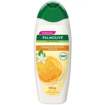 Шампунь Palmolive Натурэль Защита волос для сухих, поврежденных волос, Colgate-Palmolive, 450 мл