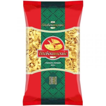 Макаронные изделия Шебекинские 517 Лагман-лапша, Инфолинк, 350 г