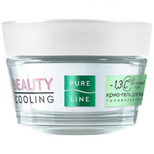 Криогель Чистая линия Pure Line для борьбы со следами усталости, тусклостью и отеками, Концерн Калина, 45 мл