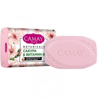Мыло туалетное Camay Botanicals Японская сакура, Unilever HPC, 85 г