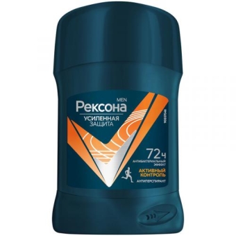 Антиперспирант-карандаш Рексона Men Антибактериальный эффект, UNILEVER HPC, 50 мл