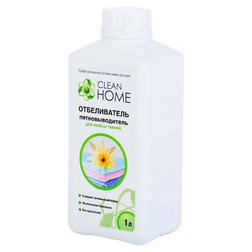 Отбеливатель-пятновыводитель Clean Home, ХИМРОС, 1000 мл