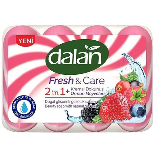 Мыло туалетное Dalan Fresh & Care Лесные ягоды, Далан, 360 г