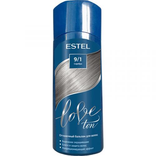 Бальзам оттеночный Estel Love Ton для волос, 9/1 серебро, Эстель, 150 мл