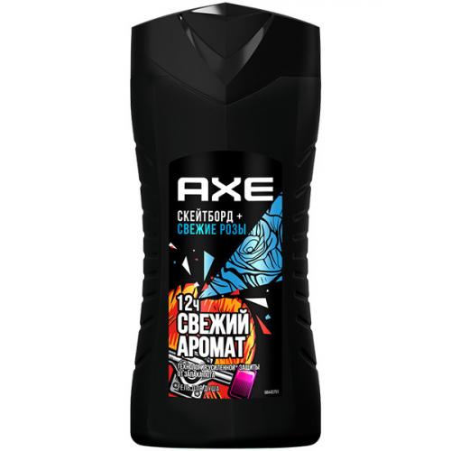 Гель для душа Axe Скейтборд и свежие розы, Unilever HPC, 250 мл