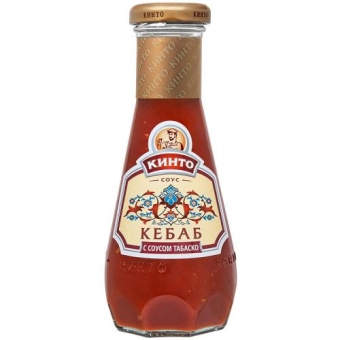 Соус томатный Кинто Кебаб с соусом Табаско, Дарсил, 310 г