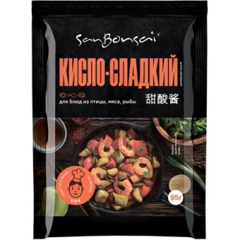 Соус для приготовления SanBonsai кисло-сладкий, Ресурс-С,