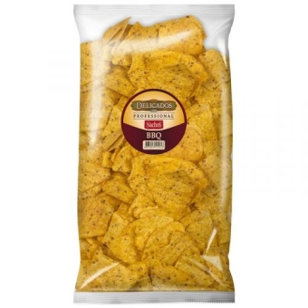 Чипсы кукурузные Delicados Nachos BBQ, Мишн Фудс, 500 г