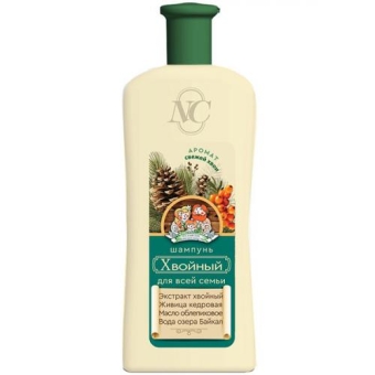 Шампунь Невская косметика Хвойный для всей семьи, Невская косметика, 400 мл