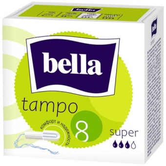 Тампоны гигиенические Bella Super без аппликатора, Bella,