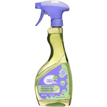 Средство Meine Liebe для чистки акриловых ванн и душевых кабин, Градиент, 500 мл