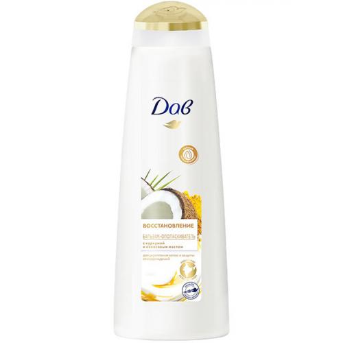 Бальзам-ополаскиватель Дав Nourishing Secrets Восстановление с куркумой и кокосовым маслом, Unilever HPC, 350 мл