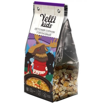 Супчик детский Yelli kids гороховый, ЯРМАРКА, 100 г
