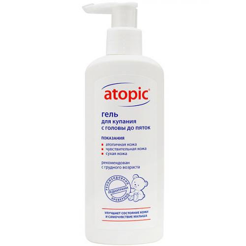 Гель Atopic для купания детей с головы до пяток, Аванта-Сувенир, 250 мл