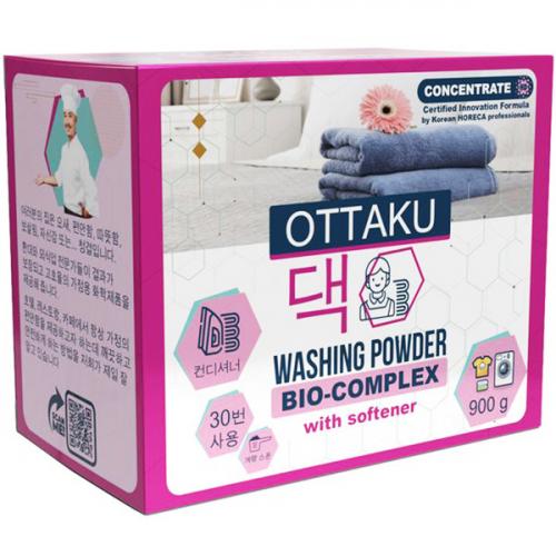 Порошок стиральный Ottaku Bio-Complex концентрированный, универсальный, с кондиционером, ГРАДИЕНТ, 900 г
