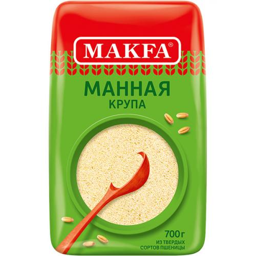 Крупа манная Makfa, марка Т, Макфа, 700 г