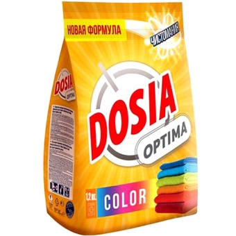Порошок стиральный Dosia Optima Color, RECKITT - BENCKISER (HyHo), 1.2 кг