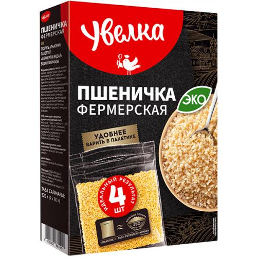 Крупа Увелка Пшеничка фермерская, Увелка, 320 г
