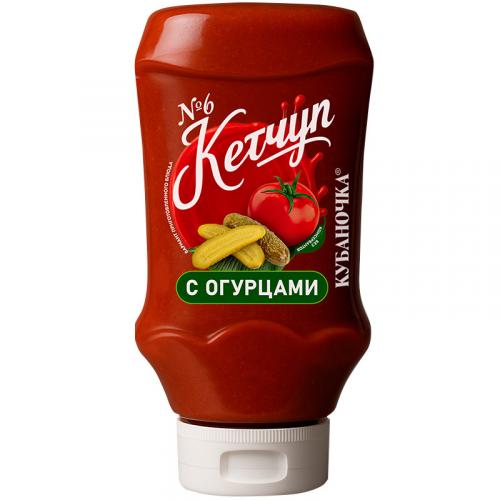 Кетчуп Кубаночка N6 с огурцами, Кубаночка, 260 г