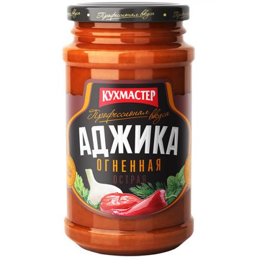 Аджика Кухмастер огненная, Кухмастер, 190 г