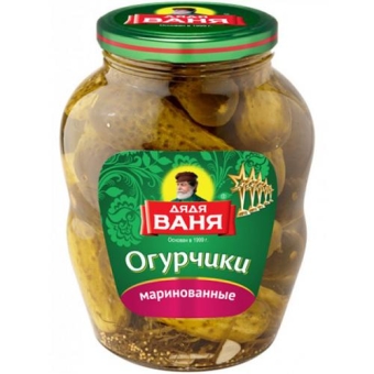 Огурцы Дядя Ваня слабокислые, Дядя Ваня Трейдинг, 1800 г