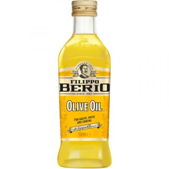 Масло оливковое Filippo Berio рафинированное с добавлением нерафинированного оливкового масла, Филиппо Беррио, 500 мл