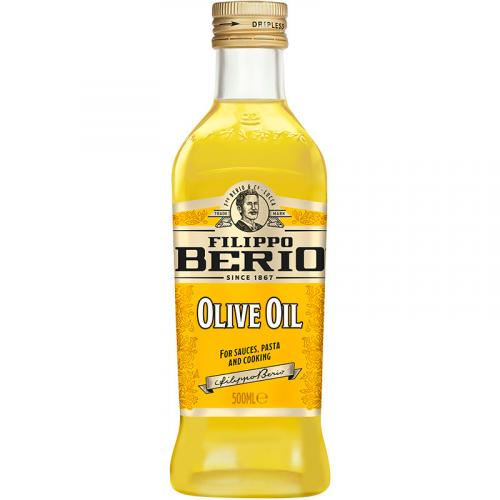 Масло оливковое Filippo Berio рафинированное с добавлением нерафинированного оливкового масла, Филиппо Беррио, 500 мл