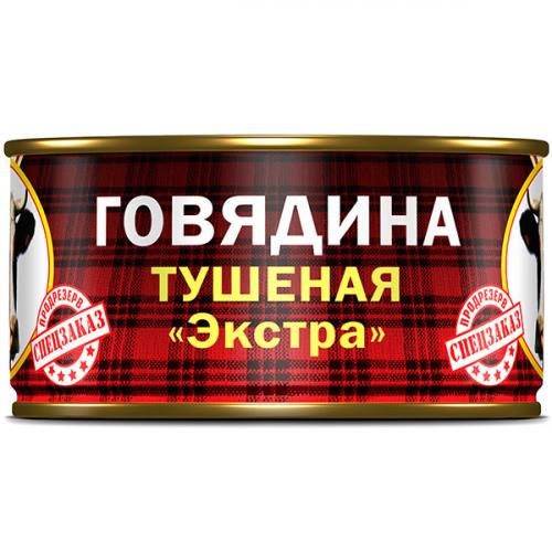 Говядина тушеная Барс Экстра, Барс, 325 г