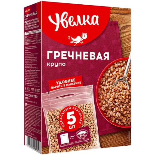 Крупа Увелка Гречка Экстра, Увелка, 400 г
