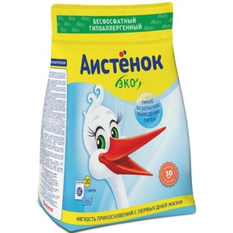 Порошок стиральный Аистенок Эко, гипоаллергенный, АИСТ, 2400 г