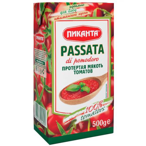 Мякоть томатов протертая Пиканта, Пиканта, 500 г