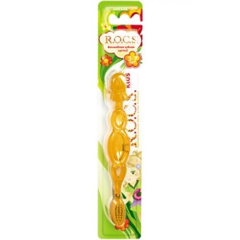 Щетка зубная R.O.C.S. Kids для детей от 3 до 7 лет, мягкая, Диарси Центр