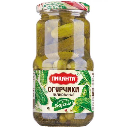 Огурчики маринованные Пиканта, Пиканта, 460 г