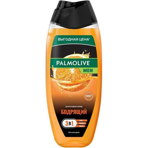 Гель для душа Palmolive Men Бодрящий цитрусовый заряд, Colgate-Palmolive, 500 мл