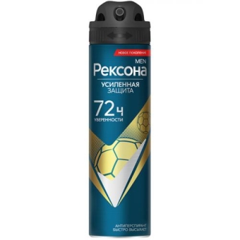 Антиперспирант-аэрозоль Рексона Men Чемпионы, Unilever HPC, 150 мл